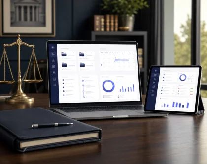 Advocate Pro legal case and practice management dashboard